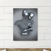 Modern Canvas Character Print Poster for Home Decor