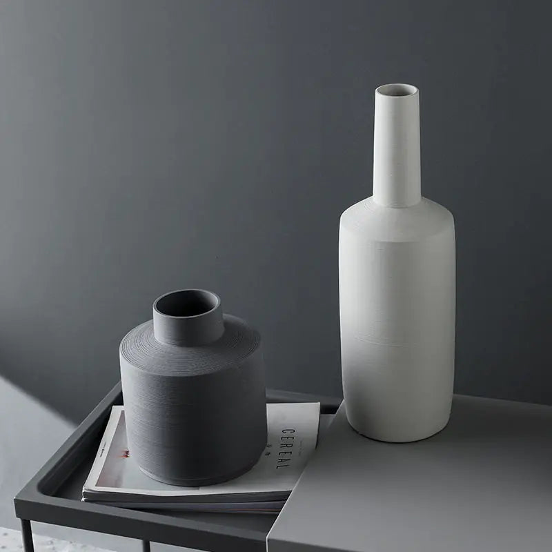 Handcrafted Ceramic Vase for Display Decoration