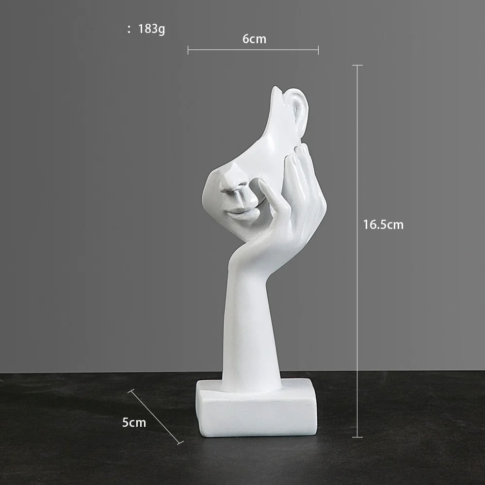 European Abstract Resin Sculpture