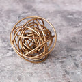 Modern Minimalist Iron Wire Ball Decor for Home