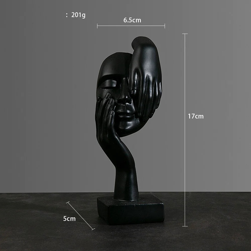 European Abstract Resin Sculpture