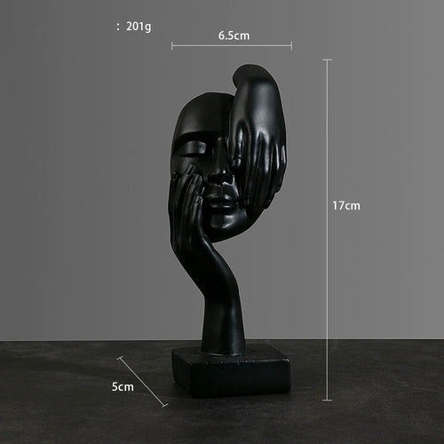 European Abstract Resin Sculpture