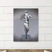 Modern Canvas Character Print Poster for Home Decor