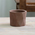 Geometric Cement Plant Pot