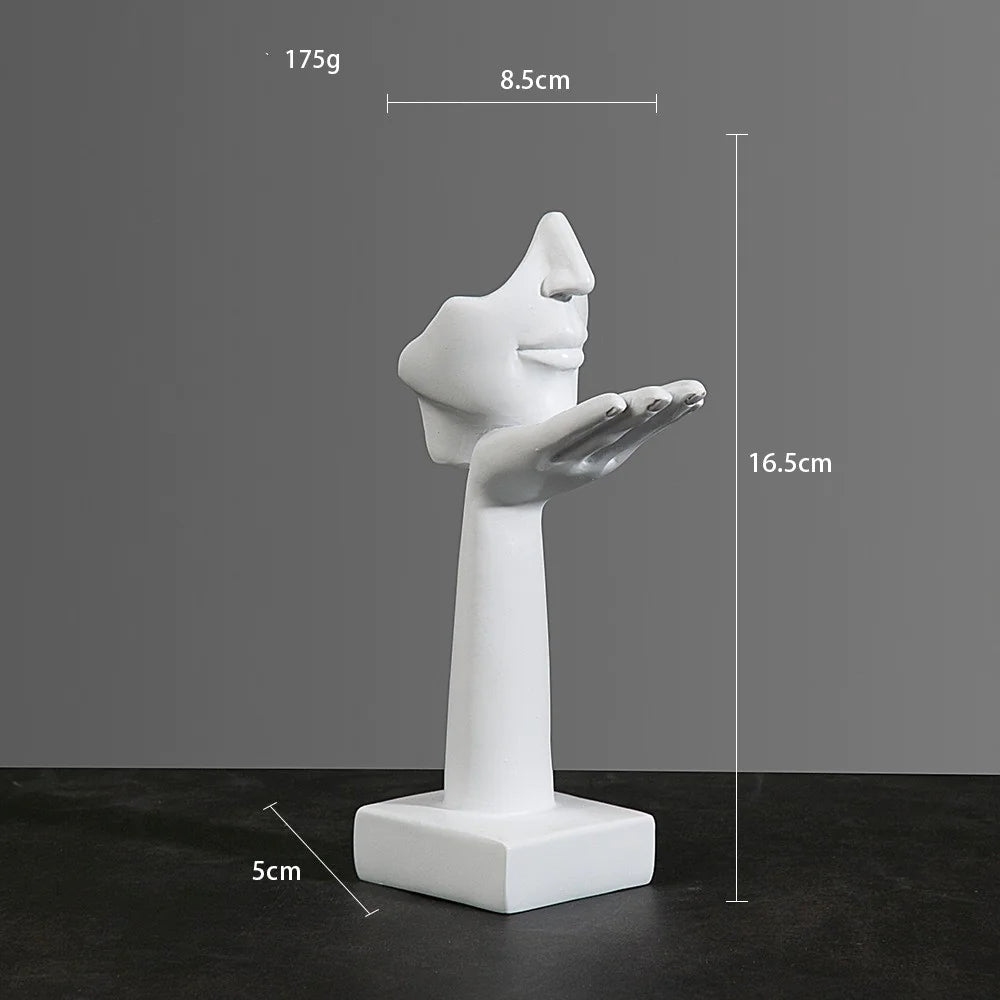 European Abstract Resin Sculpture