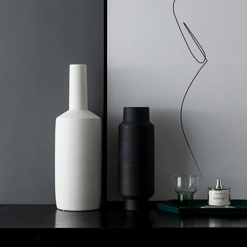 Handcrafted Ceramic Vase for Display Decoration