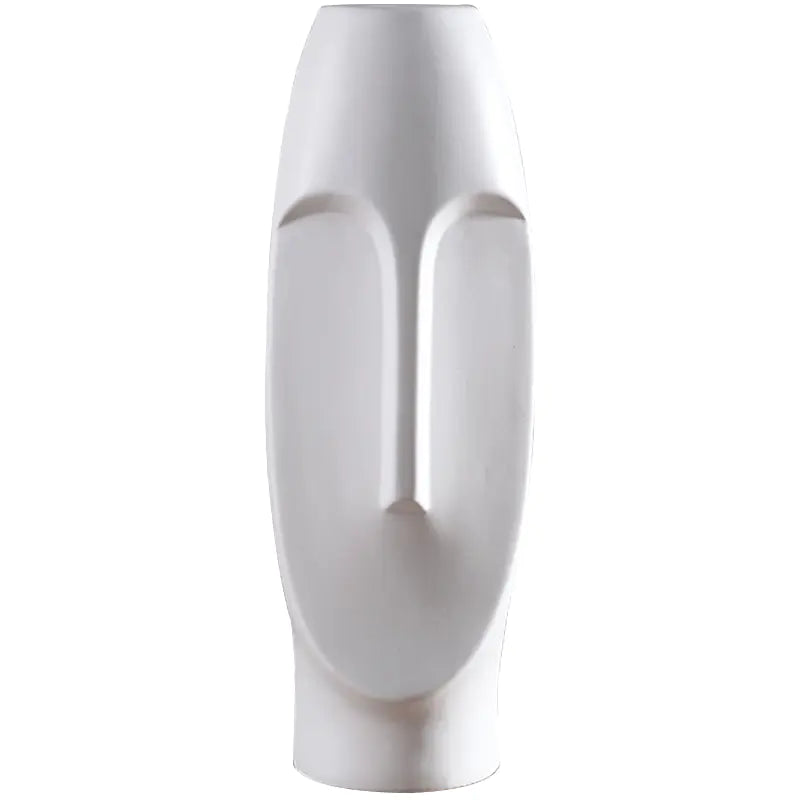 Nordic Ceramic Face Vase for Home Decor and Styling