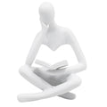 Reading Women Statue Thinker Sculptures
