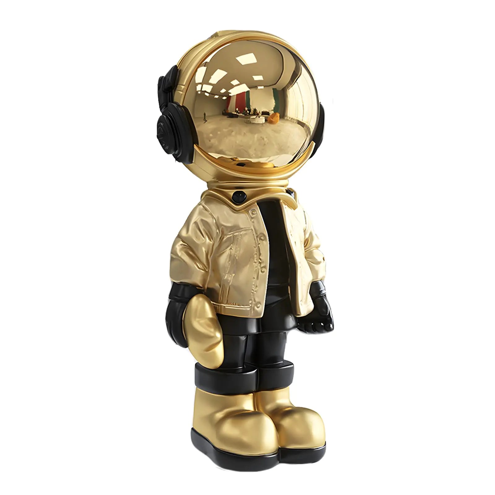 Gold Mini Astronaut Figurines