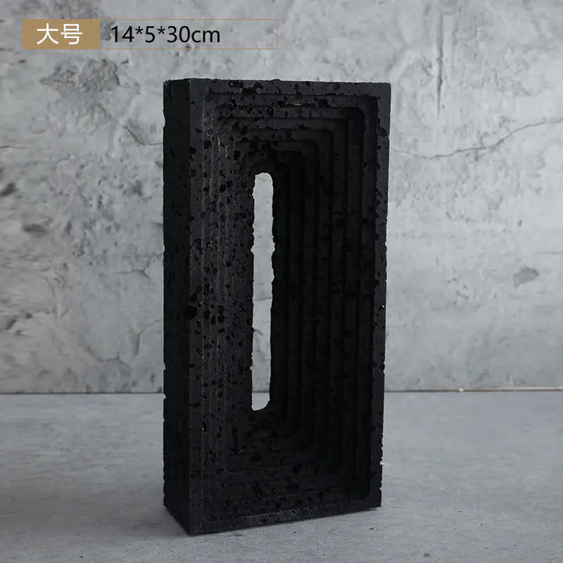 Modern Minimalist Resin Geometric Decor for Interiors