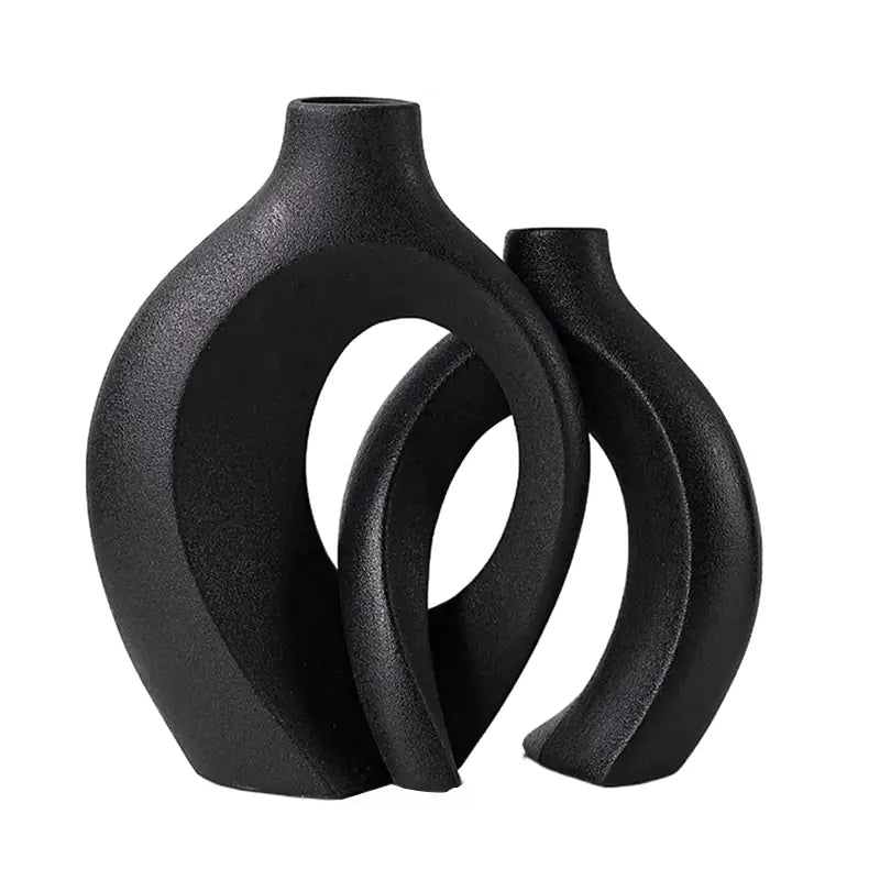 Minimalist Ceramic Vase Set