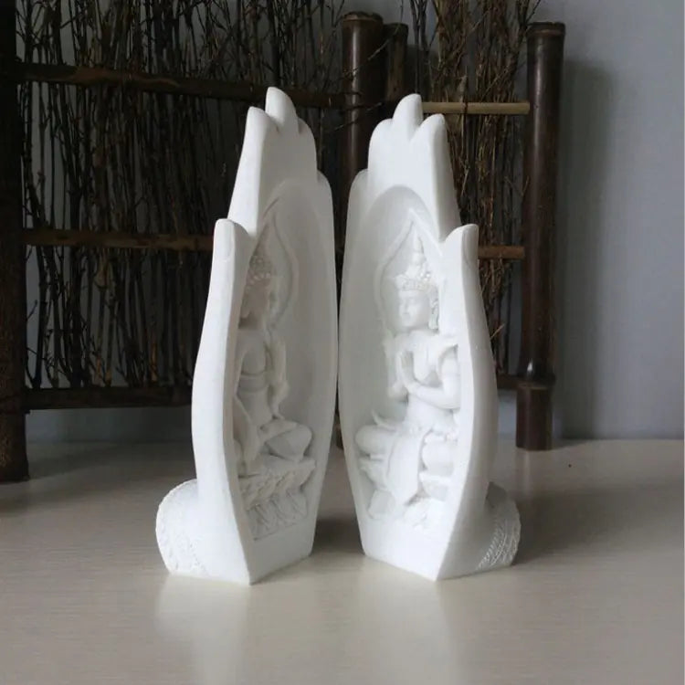 Resin Buddha Hand Sculpture