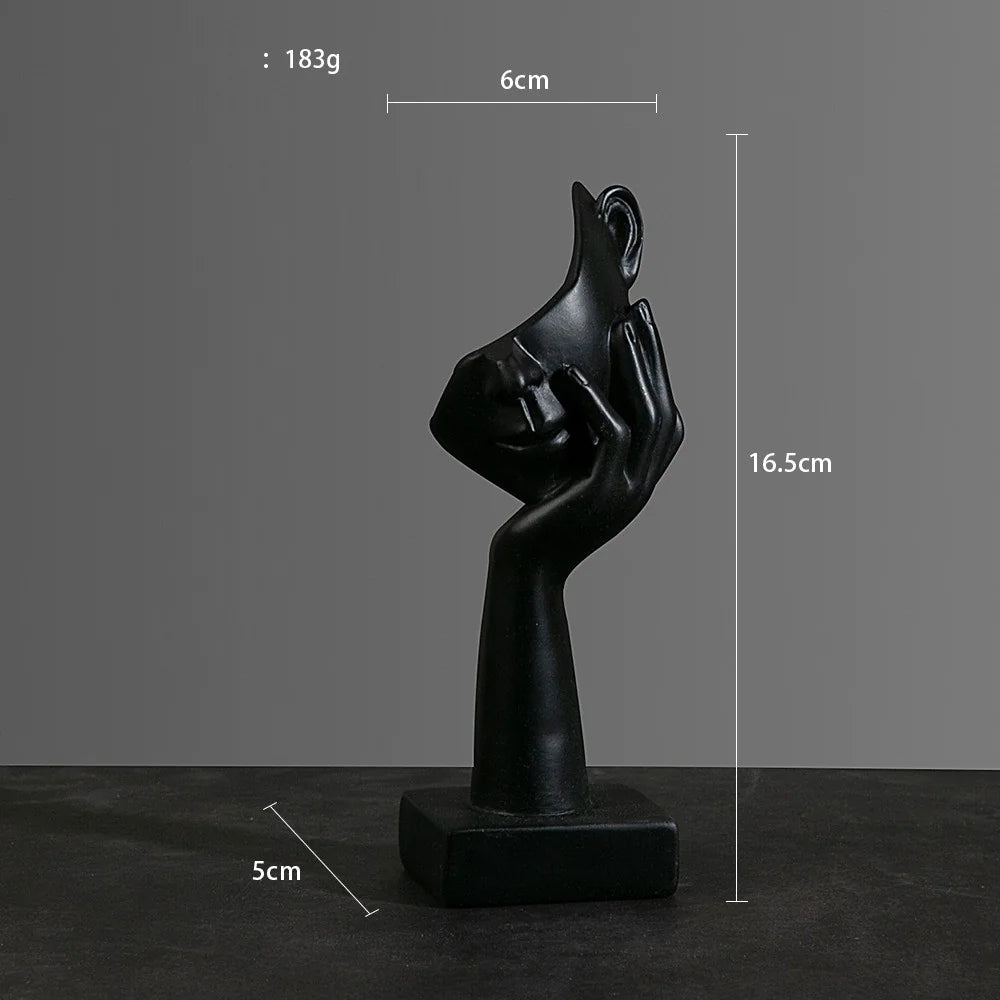 European Abstract Resin Sculpture