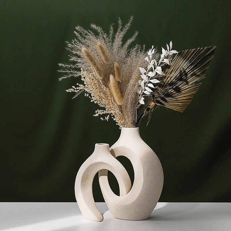 Minimalist Ceramic Vase Set