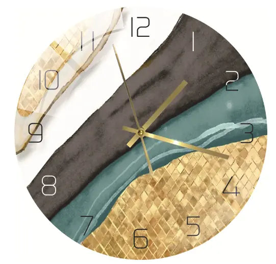 Stylish Modern Silent Wall Clock for Home Decor