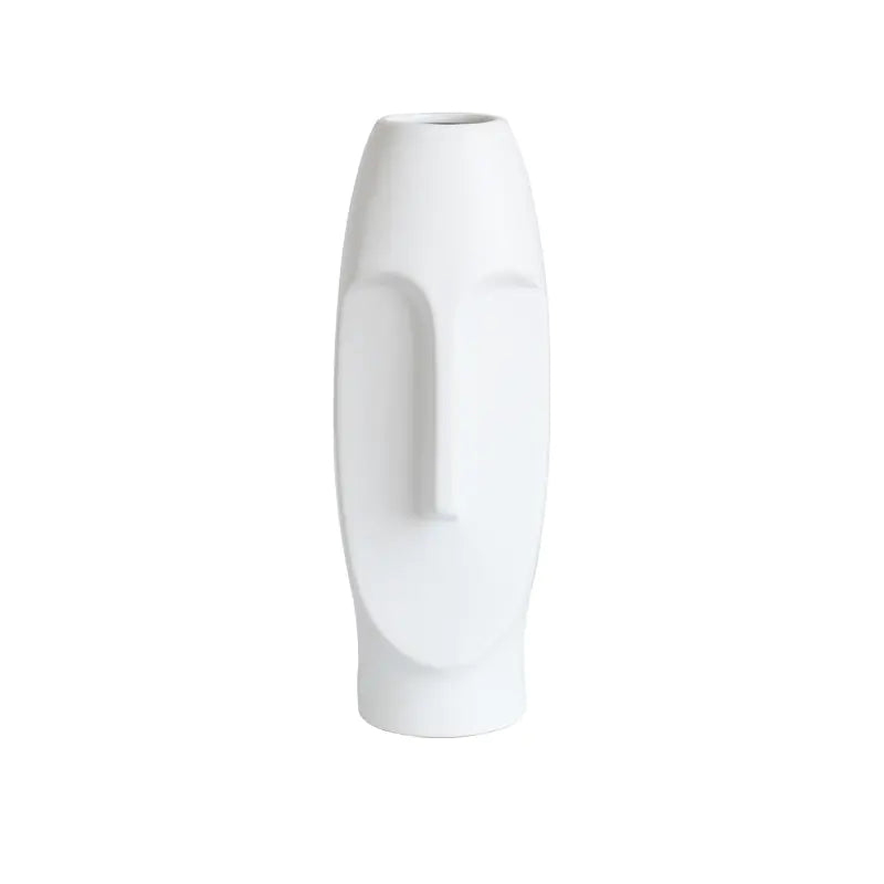 Nordic Ceramic Face Vase for Home Decor and Styling