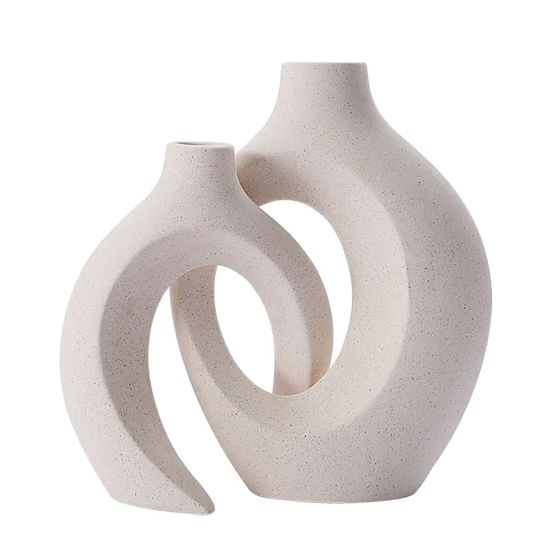 Minimalist Ceramic Vase Set