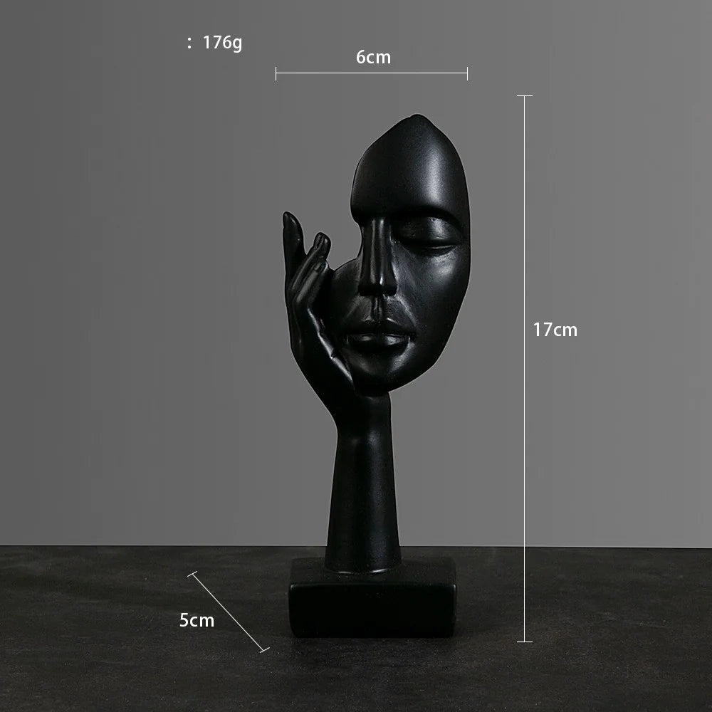 European Abstract Resin Sculpture