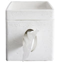 Modern White Cube Tissue Box Cover